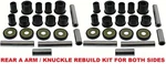 Rear Irs Suspension Arm Bushing Rebuild Kit Honda Trx 500 520 Rubicon 15-22. Fixed Price $169.98.