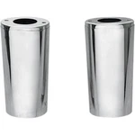 Drag Specialties Chrome +2" Fork Slider Covers Harley Touring Fl 1984-2013. Fixed Price $99.46.