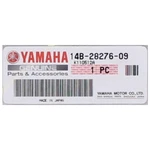 Genuine Yamaha Plate Part Number 14B-28276-09. Fixed Price $15.99.