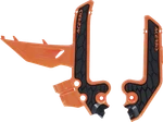 Acerbis X-grip Frame Guards Oem Orange Black Ktm SX85 MC85 16. Fixed Price $55.23.