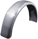 Raw Steel 6" Rear Flat Fender Harley Big Twin & Sportster Rigid Frames (22013). Fixed Price $69.95.
