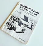 Cushman Radial Frame Off-road & Turf Haulster Parts Manual 12HP Kohler 1978-1981. Fixed Price $34.00.