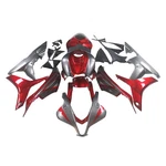 Plastics Candy Red Silver Bodywork For Honda 2007 2008 CBR600RR F5 Fairing Kit. Fixed Price $429.95.