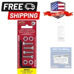81300 Locking Fasteners License Plate Frame Hardware, Metric-stainless Star Pin. Fixed Price $17.99.