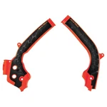Acerbis X-grip Frame Guards Ktm Orange/black For 125 2016-2018. Fixed Price $54.11.