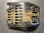 Oem Kawasaki F3 F4 Engine Bash Guard Motor Frame Cover Skid Plate Vtg Mx. Fixed Price $29.95.