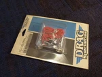 Drag Specialties License Plate Frame Bolt Kit Amber Orange DS-190406. Fixed Price $14.99.