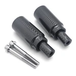 Carbon No Cut Frame Sliders Crash Protector Guards - Honda Cb 500F Kawasaki Z900. Fixed Price $45.79.
