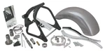 Zodiac's Deluxe Wide Tire 250 Mm Swing Arm Kit For Harley Softtail Fits 2007-11. Fixed Price $4199.95.