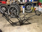 75 Yamaha MX-400 Frame And Swingarm, 509211100533, MX-250, YZ-400,. Fixed Price $139.00.