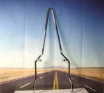 Harley 25" Sissy Bar Chrome Rigid Belt Drive 11" To 12" Frames V-twin 50-1503 Hb. Fixed Price $145.35.