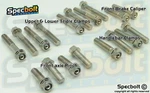 Triple Clamp Dress Up Kit Nickel Fits Ktm 250 Fork Axle Pinch Bolt & 4 Strokes. Fixed Price $32.99.
