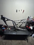1996-2026 DR650 Subframe + Swingarm Oem Suzuki Used Clean Vin. Fixed Price $214.14.