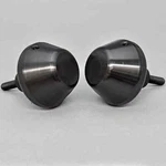 Yamaha 2015-2017 FZ07 Woodcraft Racing Frame Slider Kit With Black Domed Pucks. Fixed Price $85.49.