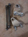 06 Yamaha YZ250F Left & Right Engine Motor Front Lower Mounts Brackets Bolts. Fixed Price $27.00.