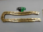#428 Chain X 51 Links (102 Both Side) Peace Dirt Bike TPGS-134 Gold. Fixed Price $14.99.