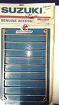 New Genuine Suzuki Radiator Grille Gold Plate 99950-70141 VS750/800 Fast Ship. Fixed Price $34.79.