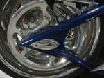 Big Motorcycles Oem Rear Axle Cap Cover Set Of 2 K-9 Mastiff Bulldog Chopper. Fixed Price $74.99.