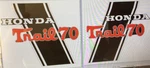 CT70HK0 Main Frame Emblem Set (EM43/EM44) (D7026). Fixed Price $23.99.
