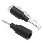 Black Frame Slider Anti-crash Protector For Kawasaki 2010-2020 Z1000,2017 Z1000R. Fixed Price $32.99.