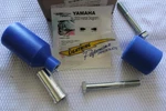 Yamaha Lightning Performance Frame Sliders Blue. Fixed Price $63.99.