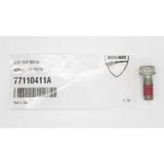 Ducati Screw (red) Part Number - 77110411A. Fixed Price $32.99.