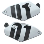 Indian Ftr 1200 Side Number Boards White (pair). Fixed Price $243.56.