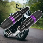 Motorcycle Frame Slider Exhaust Anti Crash Fall Protector For Honda Purple 2PCS. Fixed Price $20.69.