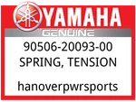 Yamaha Oem Part 90506-20093-00 Spring, Tension. Fixed Price $10.49.