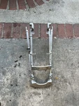 Oem 2004 + Suzuki SV650 41200-16G00 SV65S Silver Seat Rail Subframe. Fixed Price $100.00.