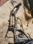 Honda Helix CN250 Main Frame Chassis Straight & Clean. Fixed Price $200.00.