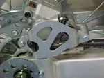 Works Connection 25-010 Aluminum Rear Brake Caliper Guard Made Usa. Fixed Price $43.95.