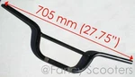 Peace Sports 125CC Pit Dirt Bike TPGS-114 Front Handle Bar Vin# Lhj Oem Part. Fixed Price $22.49.