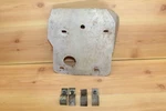 1991 Ktm Aftermarket Aluminum Skid Plate Guard Protector Frame. Fixed Price $44.99.