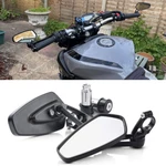 For Yamaha FZ07 FZ09 MT07 MT09 MT03 MT10 Motorcycle Handle Bar End Mirrors 7/8". Fixed Price $23.74.