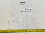 Vintage Kohler Four-cycle Service Crankshaft 6/84. Fixed Price $15.00.