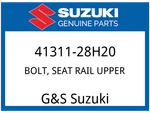 Suzuki Oem Part 41311-28H20 Bolt, Upper. Fixed Price $18.17.