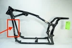07 Harley Heritage Softail Classic Oem Body Main Frame Chassis *bent* Slvg 1233. Fixed Price $590.69.