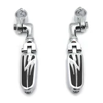 Chrome Flash 3" Footpeg 1.25" Engine Guard For Yamaha XV250 Harley Dyna Touring. Fixed Price $62.59.