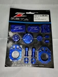 Zeta Blue Kawasaki Billet Kit ZE51-2136 For KX250F '11-'16 And KX450F '09-'15. Fixed Price $84.00.