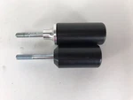 Black Lockhart Phillips Usa Pro Impact Frame Sliders 464-2400 Zxr Rr. Fixed Price $19.99.