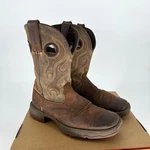 Durango Trail Brown Western Slip Resistant Outsole Leather Work Boots 7.5 M. Fixed Price $59.00.