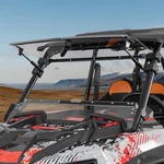 Flip Up Split Front Windshield For 2019-2023 Polaris Rzr Xp 1000/ 4 Turbo. Fixed Price $178.99.