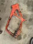 84 Honda CR-125R Frame, 50100-KA3-730ZA. Fixed Price $75.00.