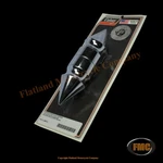 Colony 2447-2, Rear Axle Covers, Pike Style, 2005-2007 Xl, Chrome. Fixed Price $54.14.