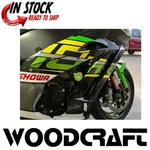 Woodcraft Frame Sliders Green Standard Pucks Kawasaki 2016-2025 ZX-10RR. Fixed Price $79.99.