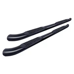 For Toyota Tacoma 05-23 4" Cab Length Black Oval Curved Step Bars. Fixed Price $334.54.