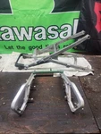 05 Kawasaki Klr 250 Subframe ++ Grab Bar & Storage Mount Hand. Fixed Price $90.00.