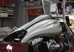 Paul Yaffe Bagger Nation Stretched Razor Back 6.5 Gallon Gas Tank Harley 10-19. Fixed Price $1100.00.