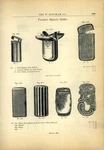 1893 Paper Ad Antique Pocket Match Safe Ornate Elaborate Fancy Design Wall Mount. Fixed Price $29.99.
